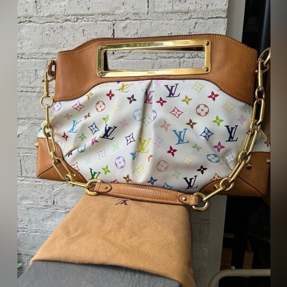 Louis Vuitton Multicolor white Judy bag - Picture 3 of 16